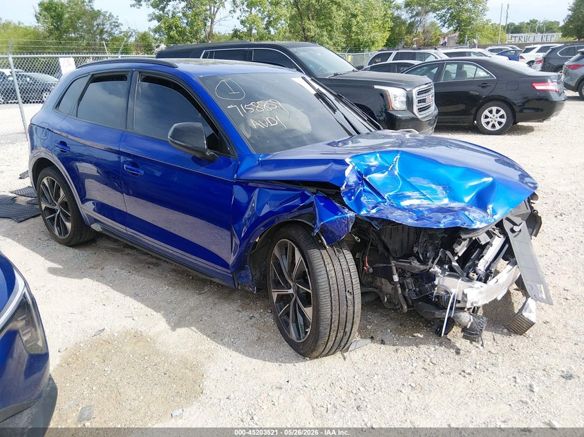 2021 Audi Sq5 VIN WA1B4AFY1M2008080 — IAAI salvage auction photo