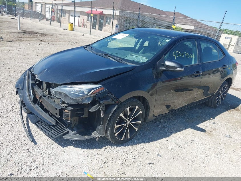 2017 Toyota Corolla VIN 5YFBURHE7HP722679 IAAI salvage auction — FRONT END, Clear (Wisconsin), sold $3,575 on 2026-07-28 (photo 2)