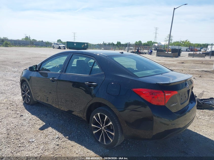 2017 Toyota Corolla VIN 5YFBURHE7HP722679 IAAI salvage auction — FRONT END, Clear (Wisconsin), sold $3,575 on 2026-07-28 (photo 3)
