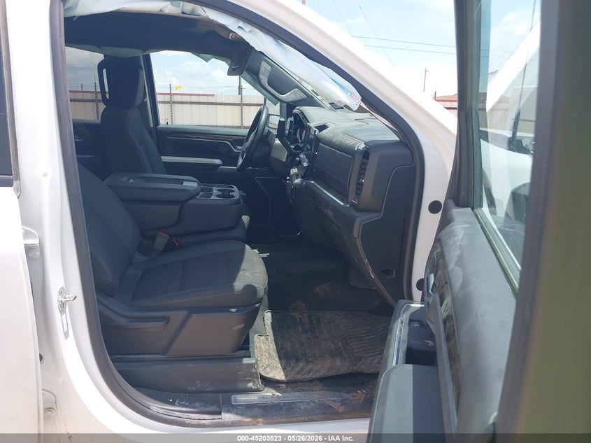 2025 Chevrolet Silverado VIN 2GC1KNEY4S1233963 IAAI salvage auction — RIGHT FRONT, Enterprise Vehicles Clear Only (Texas), sold $36,350 on 2026-07-21 (photo 5)