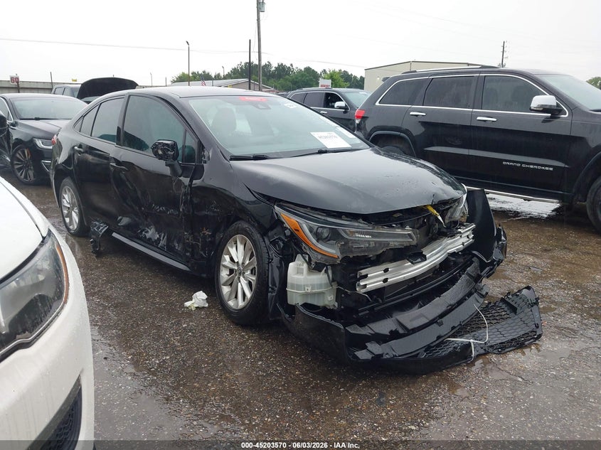 2022 Toyota Corolla VIN 5YFVPMAE3NP320624 IAAI salvage auction — RIGHT SIDE, Salvage (Texas), sold $3,050 on 2026-07-22 (photo 1)