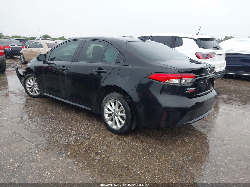 2022 Toyota Corolla VIN 5YFVPMAE3NP320624 IAAI salvage auction — RIGHT SIDE, Salvage (Texas), sold $3,050 on 2026-07-22 (photo 3)