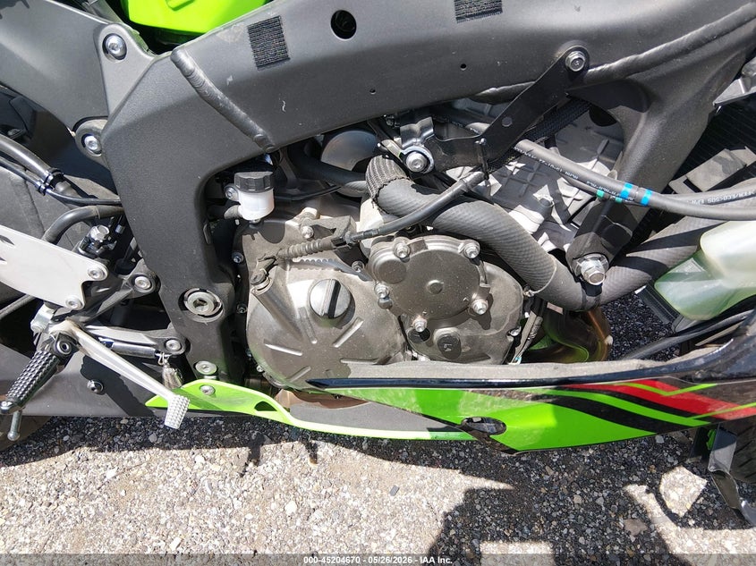 2023 Kawasaki Zx VIN JKBZXJH11PA017471 IAAI salvage auction — FRONT END, Salvage (Utah), sold $2,650 on 2026-07-15 (photo 8)