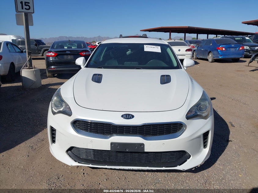 2019 Kia Stinger VIN KNAE15LA9K6066144 IAAI salvage auction — NORMAL WEAR, Restored (Arizona), sold $3,325 on 2026-07-14 (photo 6)