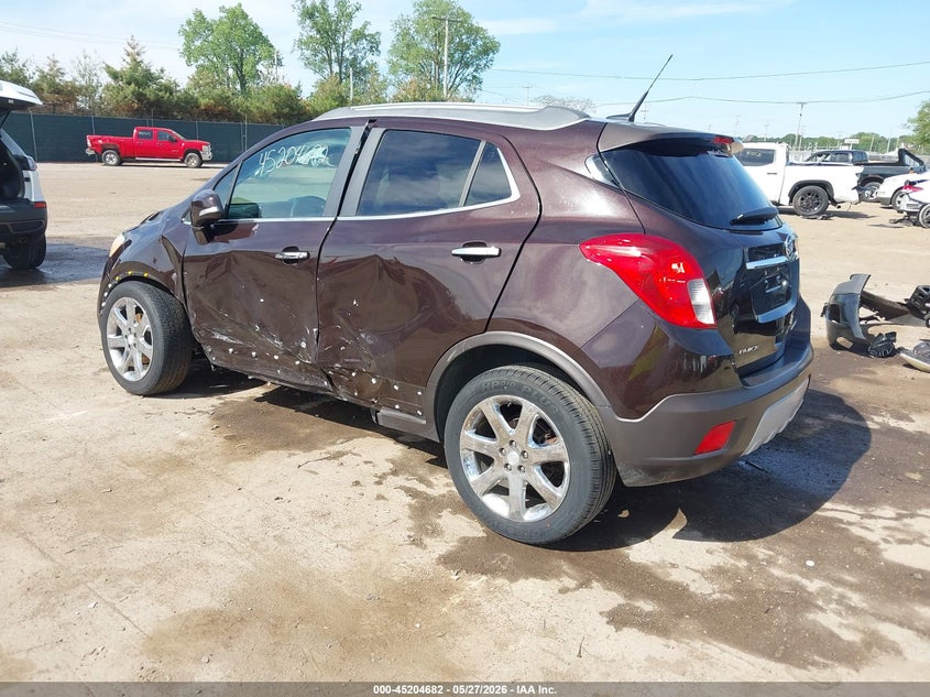 2014 Buick Encore VIN KL4CJBSB2EB604711 IAAI salvage auction — LEFT SIDE, Salvage Title, sold $800 on 2026-07-21 (photo 3)