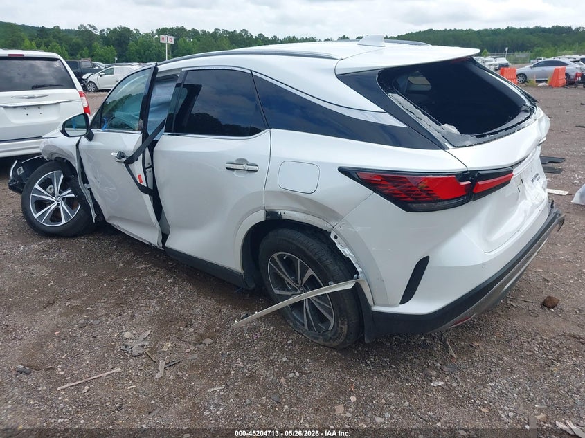 2024 Lexus Rx VIN 2T2BBMCA9RC037867 IAAI salvage auction — FRONT & REAR, Salvage (Alabama), sold $14,100 on 2026-07-30 (photo 3)