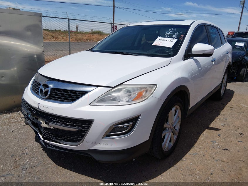 2011 Mazda Cx-9 VIN JM3TB2DA7B0300344 IAAI salvage auction — RIGHT FRONT, Original (Texas), sold $975 on 2026-07-08 (photo 2)