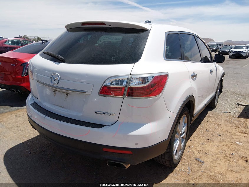2011 Mazda Cx-9 VIN JM3TB2DA7B0300344 IAAI salvage auction — RIGHT FRONT, Original (Texas), sold $975 on 2026-07-08 (photo 4)