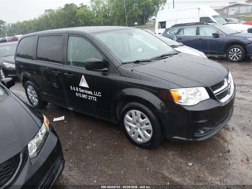 2020 Dodge Caravan VIN 2C4RDGBGXLR235580 IAAI salvage auction — REAR END, Salvage (Tennessee), sold $2,300 on 2026-07-09 (photo 1)