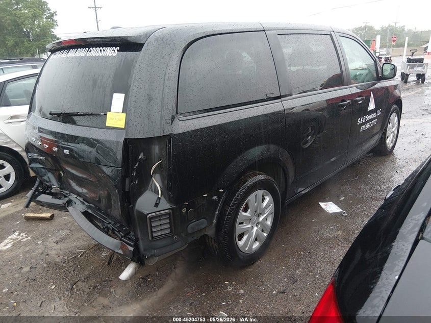 2020 Dodge Caravan VIN 2C4RDGBGXLR235580 IAAI salvage auction — REAR END, Salvage (Tennessee), sold $2,300 on 2026-07-09 (photo 4)