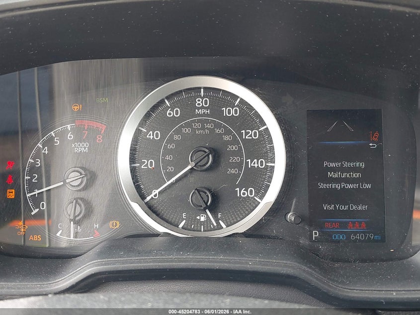 2021 Toyota Corolla VIN 5YFVPMAE7MP187669 IAAI salvage auction — HAIL, Salvage Title, sold $8,500 on 2026-07-23 (photo 7)