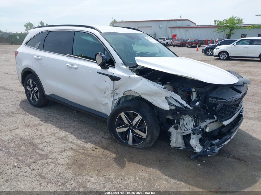 2021 Kia Sorento VIN 5XYRL4LC7MG021665 IAAI salvage auction — FRONT END, Scrap (Michigan), sold $2,950 on 2026-07-30 (photo 1)