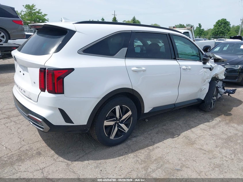 2021 Kia Sorento VIN 5XYRL4LC7MG021665 IAAI salvage auction — FRONT END, Scrap (Michigan), sold $2,950 on 2026-07-30 (photo 4)