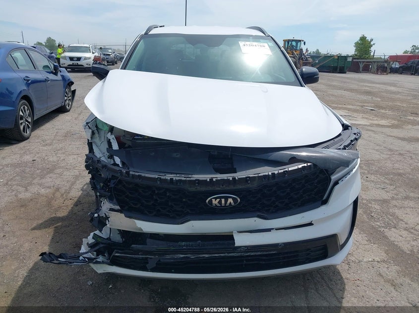 2021 Kia Sorento VIN 5XYRL4LC7MG021665 IAAI salvage auction — FRONT END, Scrap (Michigan), sold $2,950 on 2026-07-30 (photo 6)