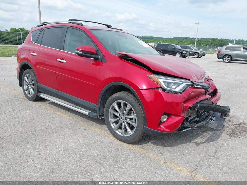 2017 Toyota Rav 4 VIN 2T3DFREV7HW635622 IAAI salvage auction — FRONT END, Salvage Title, sold $7,100 on 2026-07-09 (photo 1)