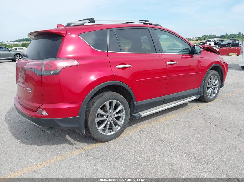 2017 Toyota Rav 4 VIN 2T3DFREV7HW635622 IAAI salvage auction — FRONT END, Salvage Title, sold $7,100 on 2026-07-09 (photo 4)