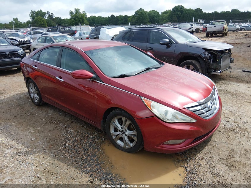 2013 Hyundai Sonata VIN 5NPEC4AC3DH514995 IAAI salvage auction — LEFT SIDE, Salvage (North Carolina), sold $650 on 2026-07-13 (photo 1)