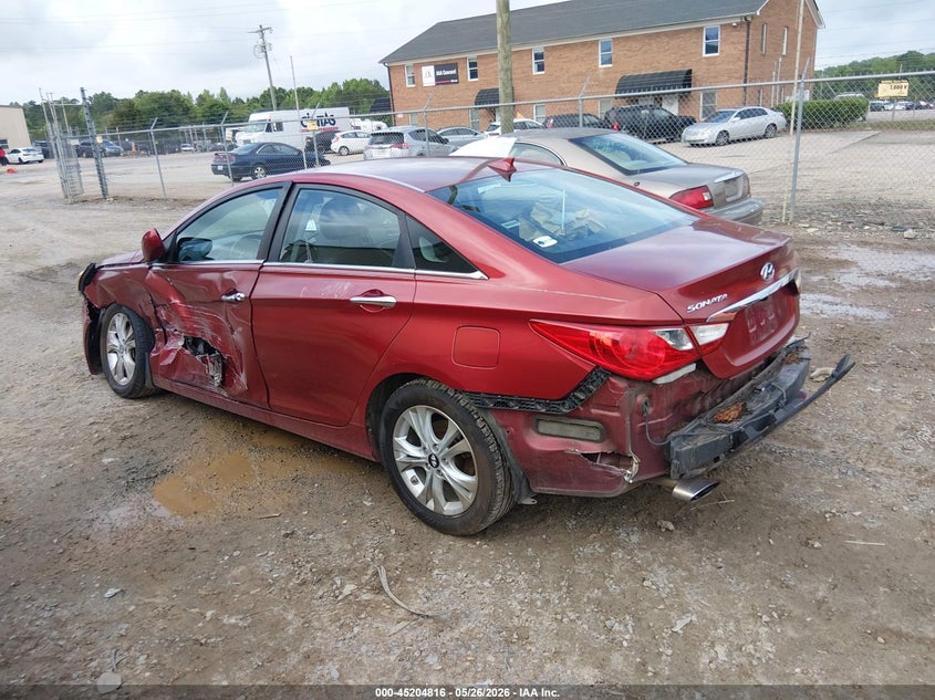 2013 Hyundai Sonata VIN 5NPEC4AC3DH514995 IAAI salvage auction — LEFT SIDE, Salvage (North Carolina), sold $650 on 2026-07-13 (photo 3)