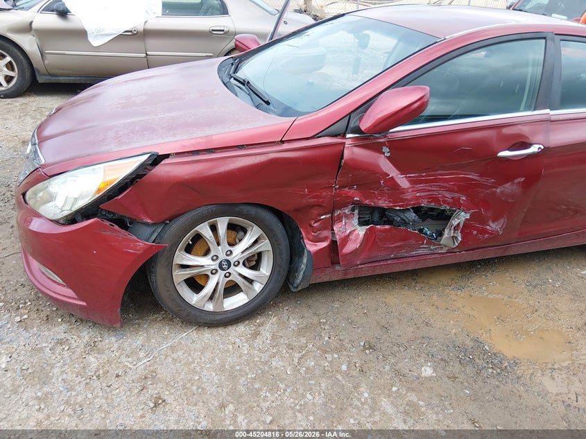 2013 Hyundai Sonata VIN 5NPEC4AC3DH514995 IAAI salvage auction — LEFT SIDE, Salvage (North Carolina), sold $650 on 2026-07-13 (photo 6)