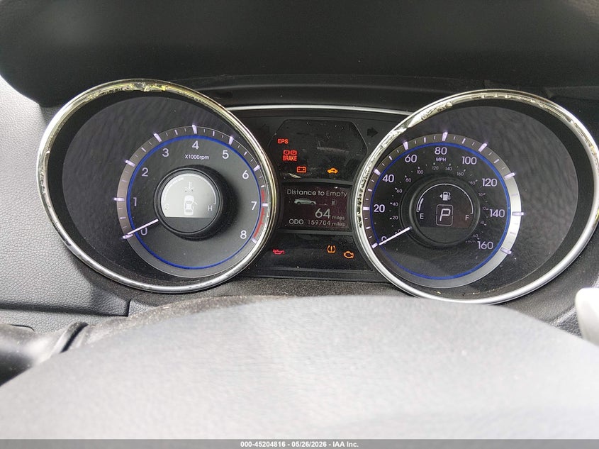 2013 Hyundai Sonata VIN 5NPEC4AC3DH514995 IAAI salvage auction — LEFT SIDE, Salvage (North Carolina), sold $650 on 2026-07-13 (photo 7)