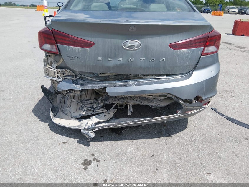 2019 Hyundai Elantra VIN KMHD84LF5KU769098 IAAI salvage auction — REAR END, Salvage Title, sold $1,800 on 2026-07-09 (photo 6)