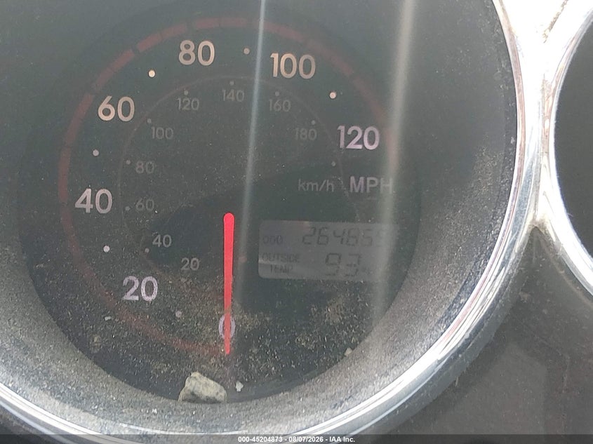2007 Pontiac Vibe VIN 5Y2SL65857Z427598 IAAI salvage auction — NORMAL WEAR, Salvage (Texas), sold $950 on 2026-09-03 (photo 7)