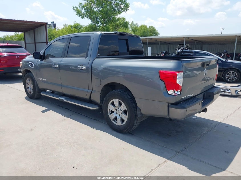 2017 Nissan TITAN VIN 1N6AA1E65HN524910 IAAI salvage auction — FRONT END, Salvage Title, sold $2,900 on 2026-07-22 (photo 3)