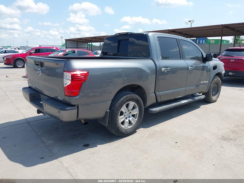 2017 Nissan TITAN VIN 1N6AA1E65HN524910 IAAI salvage auction — FRONT END, Salvage Title, sold $2,900 on 2026-07-22 (photo 4)