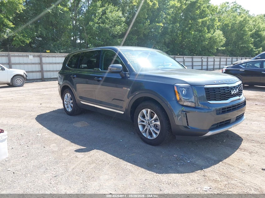 2022 Kia Telluride VIN 5XYP2DHC0NG297917 IAAI salvage auction — REAR END, Salvage Title, sold $6,000 on 2026-07-08 (photo 1)