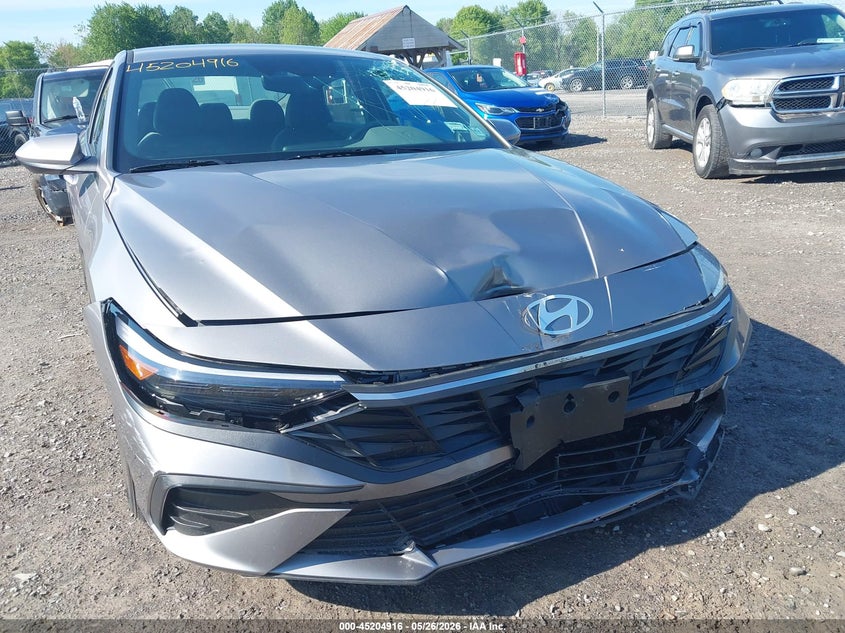2024 Hyundai Elantra VIN KMHLM4DG2RU813809 IAAI salvage auction — FRONT & REAR, Mv-907A (New York), sold $6,000 on 2026-07-09 (photo 6)