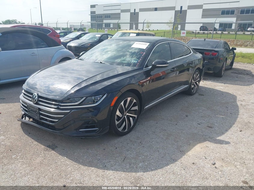 2021 Volkswagen Arteon VIN WVWSR7AN8ME006820 IAAI salvage auction — FRONT & REAR, Original (Texas), sold $6,300 on 2026-08-20 (photo 2)