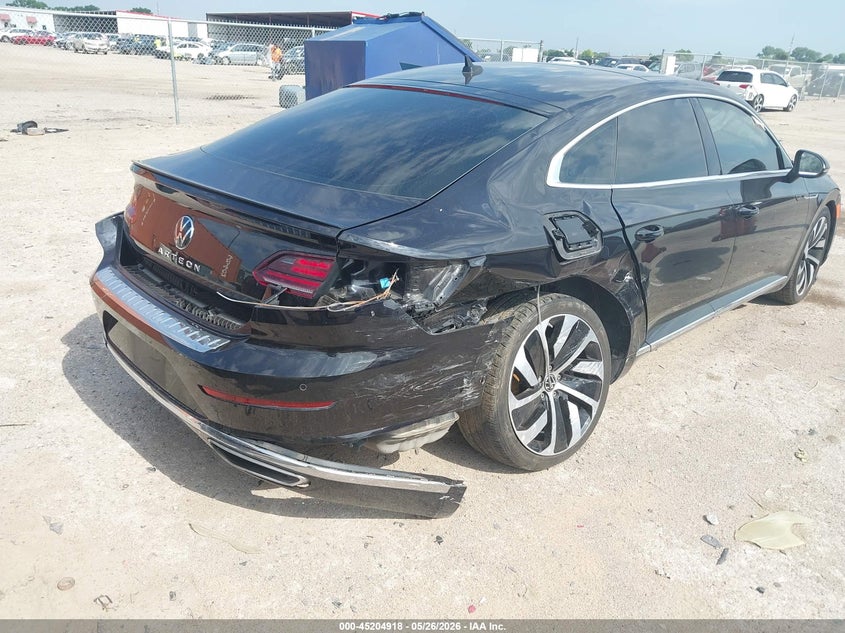 2021 Volkswagen Arteon VIN WVWSR7AN8ME006820 IAAI salvage auction — FRONT & REAR, Original (Texas), sold $6,300 on 2026-08-20 (photo 6)