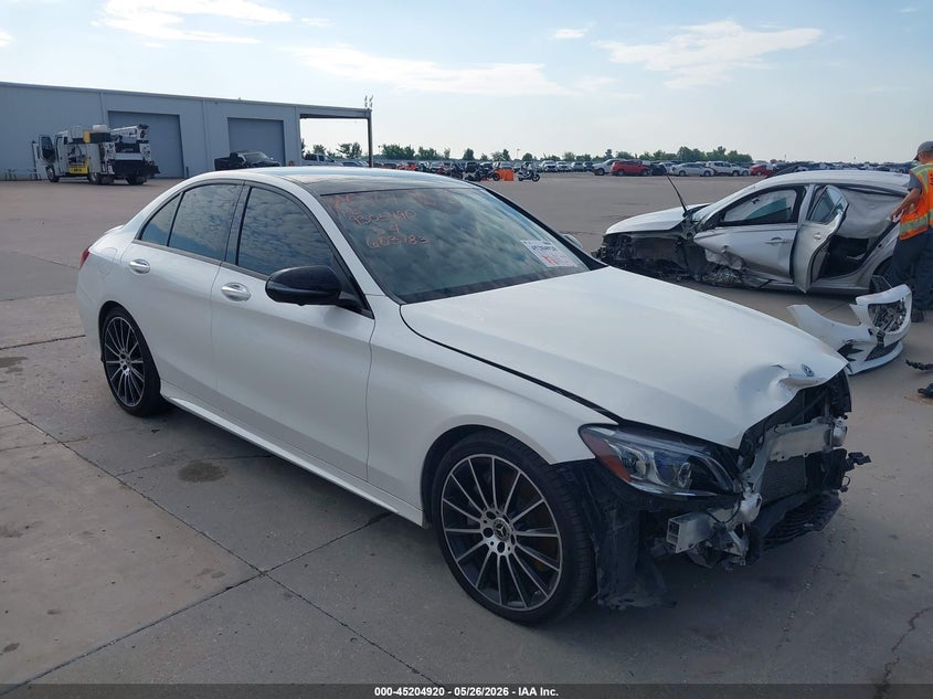 2020 Mercedes-benz C-klasse VIN W1KWF8DB0LR603183 — IAAI salvage auction photo