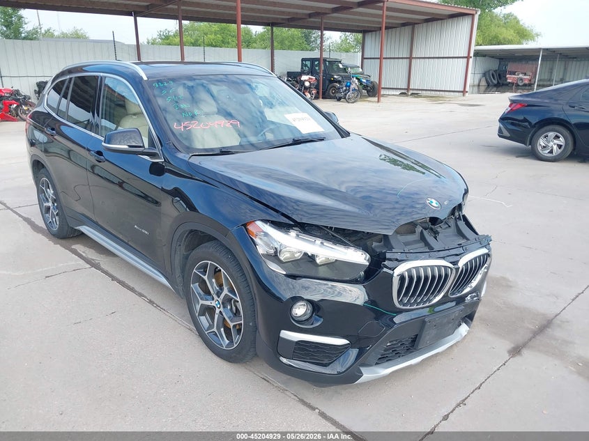 2018 BMW X1 VIN WBXHT3C35J5F89798 IAAI salvage auction — FRONT END, Original (Texas), sold $6,000 on 2026-07-29 (photo 1)
