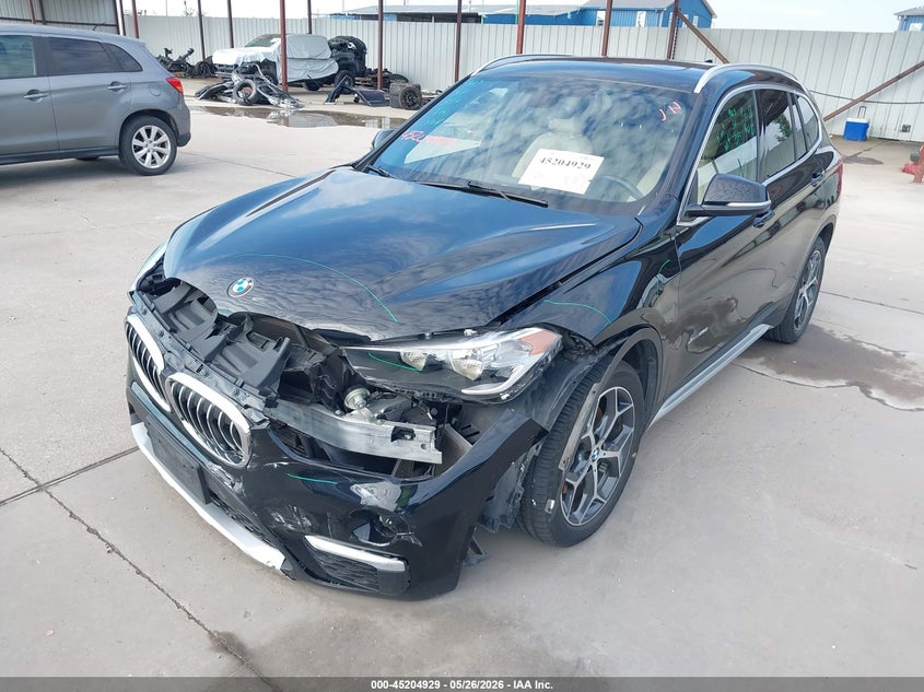 2018 BMW X1 VIN WBXHT3C35J5F89798 IAAI salvage auction — FRONT END, Original (Texas), sold $6,000 on 2026-07-29 (photo 2)