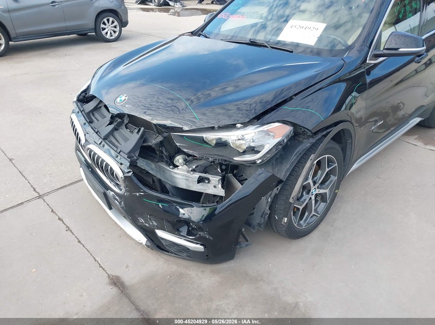 2018 BMW X1 VIN WBXHT3C35J5F89798 IAAI salvage auction — FRONT END, Original (Texas), sold $6,000 on 2026-07-29 (photo 6)