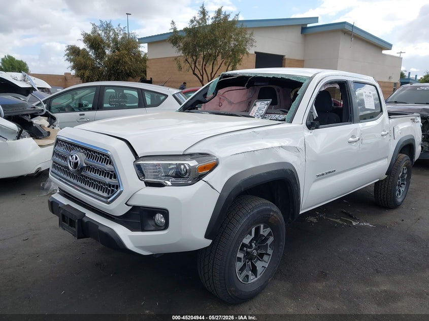 2017 Toyota Tacoma VIN 3TMAZ5CN4HM052058 IAAI salvage auction — ROLLOVER, Salvage Title, sold $5,600 on 2026-07-19 (photo 2)