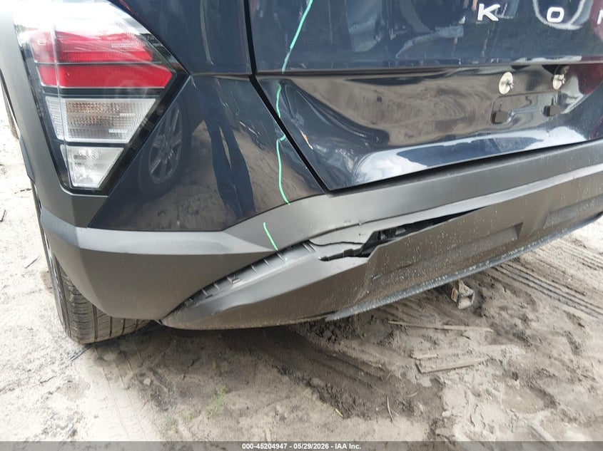 2025 Hyundai Kona VIN KM8HC3AB2SU322478 IAAI salvage auction — REAR END, Clear (South Carolina), sold $5,100 on 2026-07-28 (photo 6)