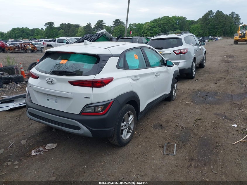 2023 Hyundai Kona VIN KM8K2CAB6PU058987 IAAI salvage auction — BIO HAZARD, Salvage Title, sold $2,550 on 2026-07-14 (photo 4)