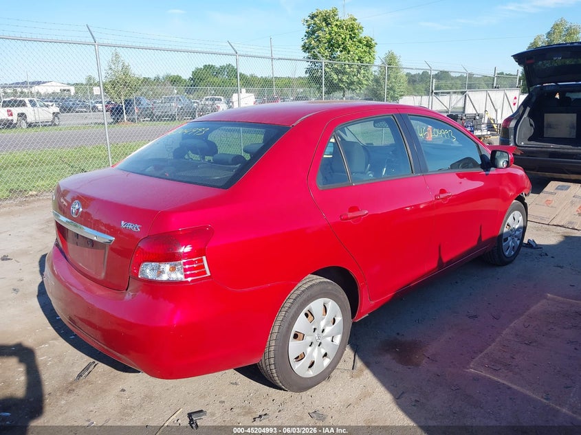 2010 Toyota Yaris VIN JTDBT4K37A4063783 IAAI salvage auction — FRONT END, Clear (Virginia), sold $500 on 2026-07-07 (photo 4)