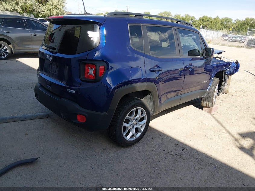 2018 Jeep Renegade VIN ZACCJBBB0JPG80594 IAAI salvage auction — RIGHT FRONT, Salvage (Montana), sold $100 on 2026-07-15 (photo 4)
