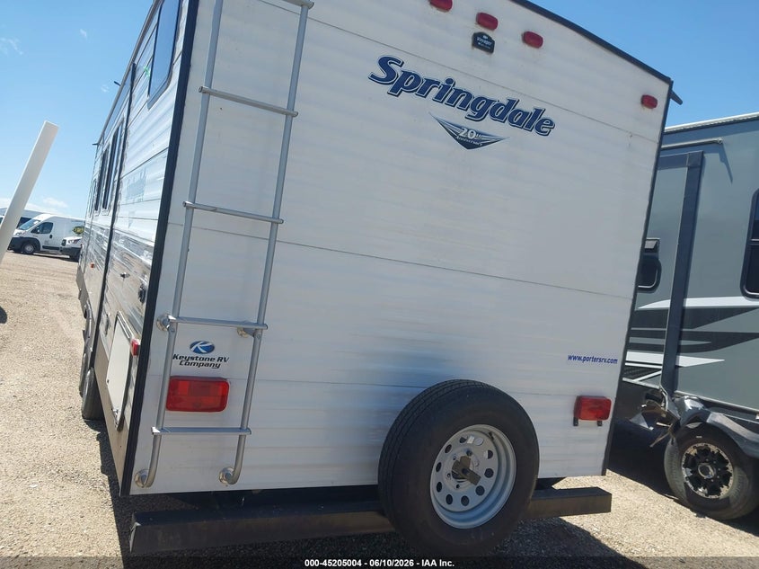 2020 Keystone Other VIN 4YDT29825LG100105 IAAI salvage auction — SIDE, Salvage (Colorado), sold $8,700 on 2026-08-04 (photo 3)