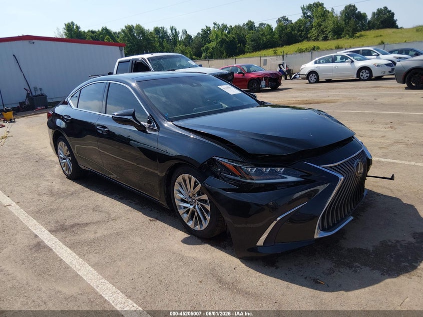 2019 Lexus ES VIN 58ABZ1B19KU029863 IAAI salvage auction — LEFT FRONT, Salvage Title, sold $8,900 on 2026-07-23 (photo 1)
