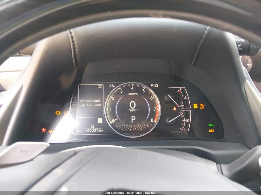 2019 Lexus ES VIN 58ABZ1B19KU029863 IAAI salvage auction — LEFT FRONT, Salvage Title, sold $8,900 on 2026-07-23 (photo 7)