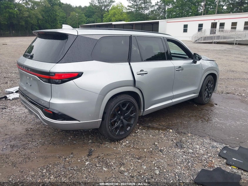 2025 Lexus Tx VIN 5TDAAAB6XSS042152 IAAI salvage auction — LEFT FRONT, Salvage Title, sold $16,150 on 2026-07-17 (photo 4)