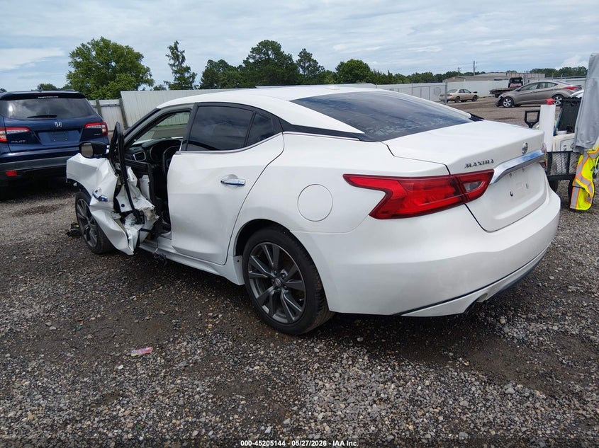 2017 Nissan Maxima VIN 1N4AA6APXHC374423 IAAI salvage auction — LEFT SIDE, Salvage Title, sold $350 on 2026-07-29 (photo 3)