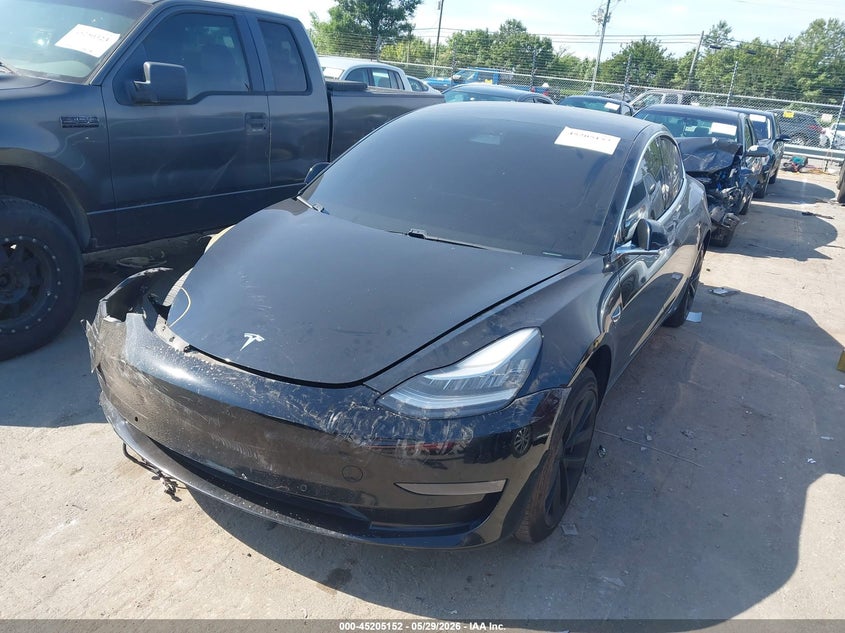 2020 Tesla Model 3 VIN 5YJ3E1EB9LF600066 IAAI salvage auction — FRONT END, Salvage (North Carolina), sold $5,900 on 2026-07-16 (photo 2)