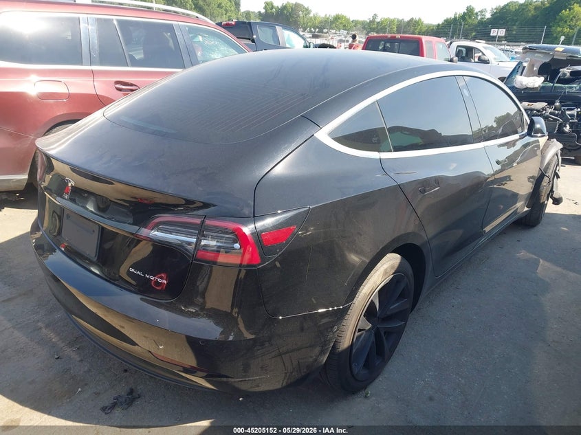 2020 Tesla Model 3 VIN 5YJ3E1EB9LF600066 IAAI salvage auction — FRONT END, Salvage (North Carolina), sold $5,900 on 2026-07-16 (photo 4)