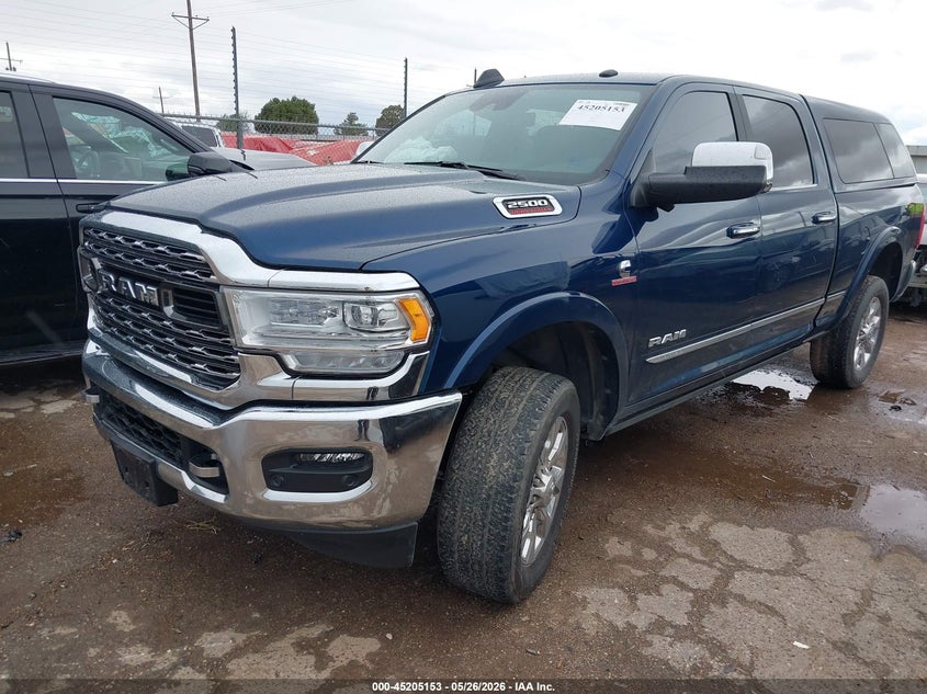 2022 Ram 2500 VIN 3C6UR5SL7NG195150 IAAI salvage auction — RIGHT FRONT, Original (Texas), sold $26,975 on 2026-07-28 (photo 2)