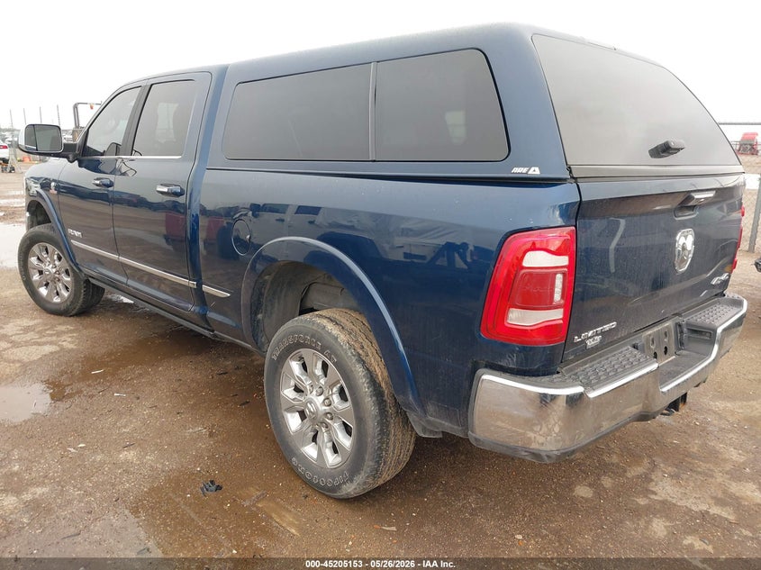 2022 Ram 2500 VIN 3C6UR5SL7NG195150 IAAI salvage auction — RIGHT FRONT, Original (Texas), sold $26,975 on 2026-07-28 (photo 3)